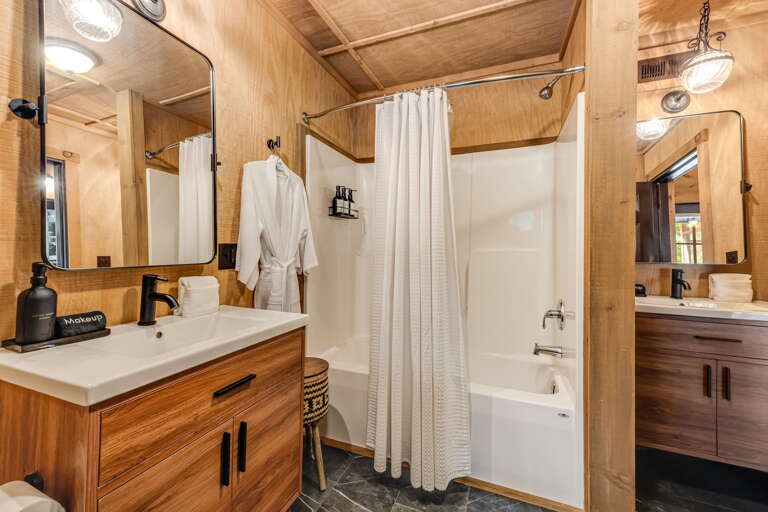 Main Level- Shared Full Bath