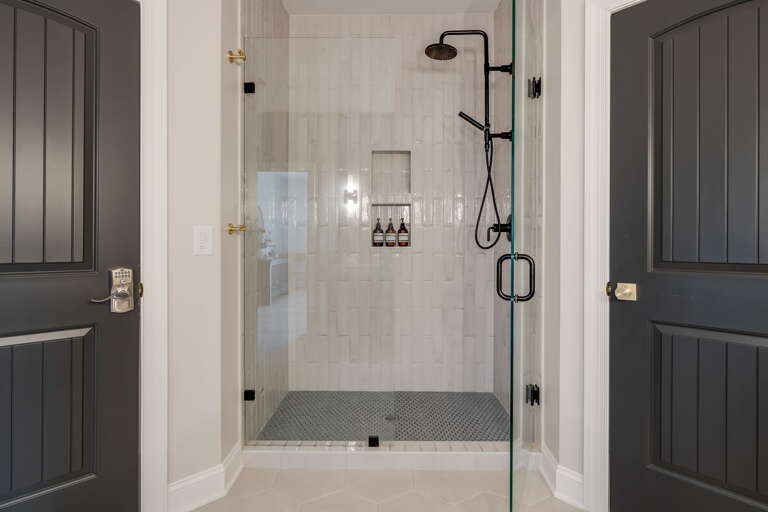 Main Suite/Bedroom One - Attached Full Bath w/ Walk-In Shower