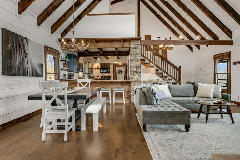 Open Floor Plan Living Area