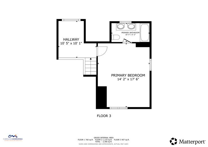 Views in the Blues Floorplan