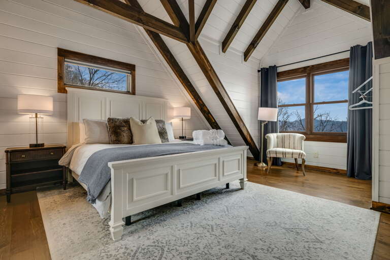 Upper Level - Main Suite/Bedroom Two - King Bed