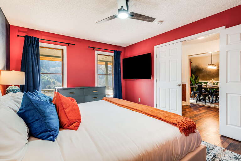 Bedroom Two - King Bed w/ Smart TV