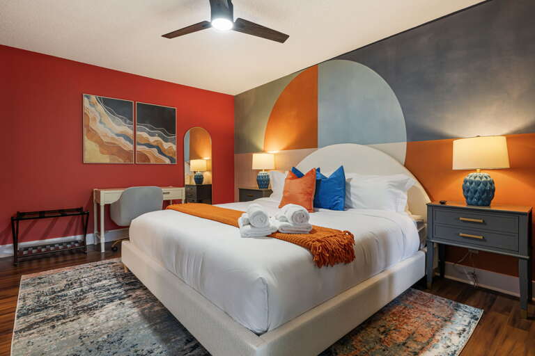 Main Level - Bedroom Two - King Bed