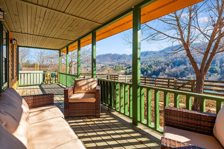 Covered Front Porch and Main Entry
