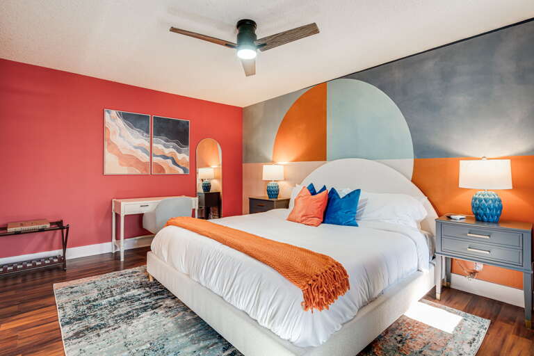Main Level - Bedroom Two - King Bed