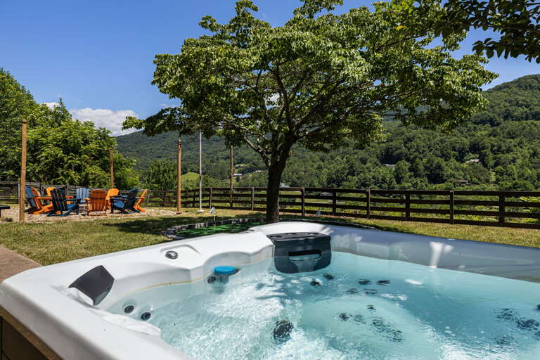 Private Hot Tub w/ Mountain Views