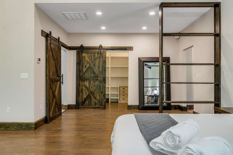 Main Suite/Bedroom One - King Bed w/ Attached Full Bath & Walk-In Closet