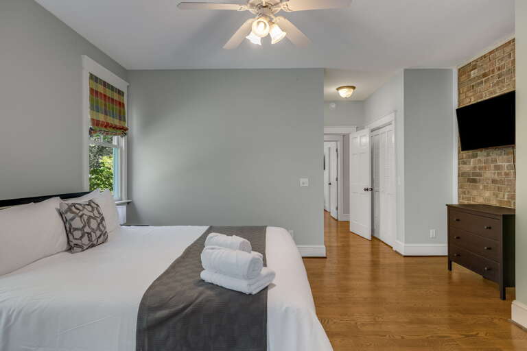Bedroom Three - King Bed w/ Smart TV
