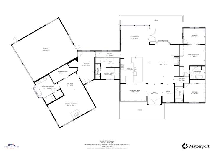 Mountain Acres Retreat Floorplan