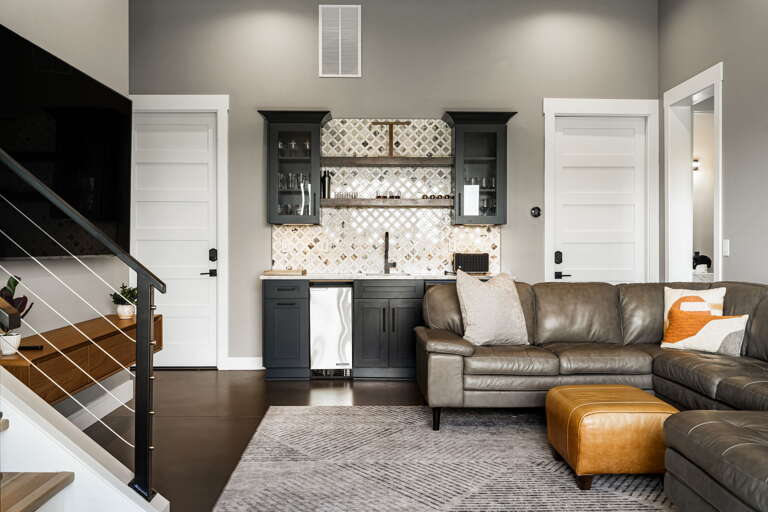 Wet Bar & Mini Fridge