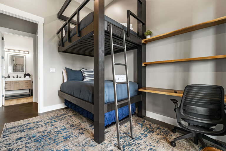 Bedroom Four - Two Full Bunk Beds & Bonus Sleeping Twin Trundle