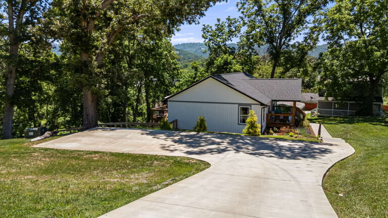 Driveway and Parking Area