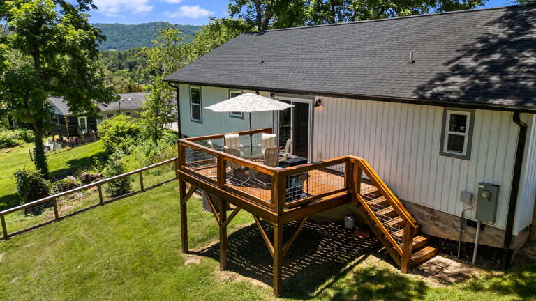 Back Deck and Fully Fenced Yard