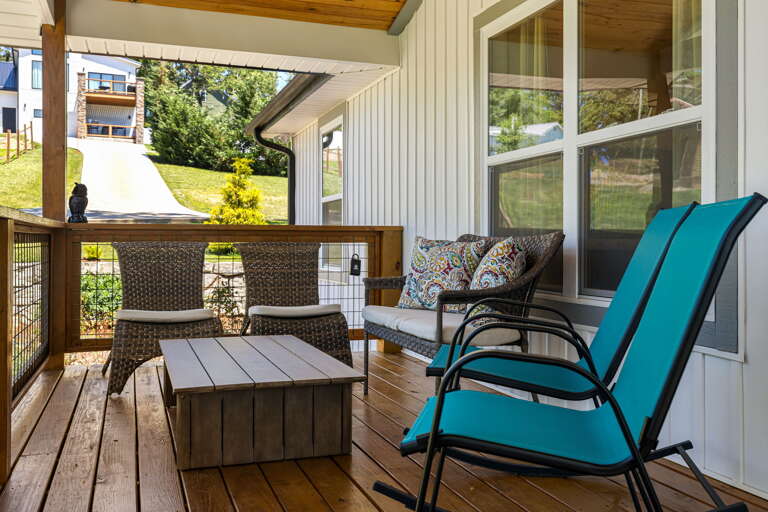 Morning Coffee On the Covered Front Porch