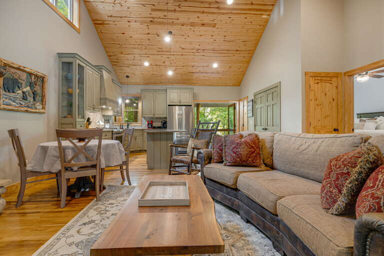 Open Floor Plan Living Area