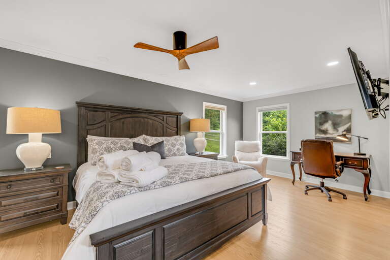 Main Level - Main Suite/Bedroom One - King Bed