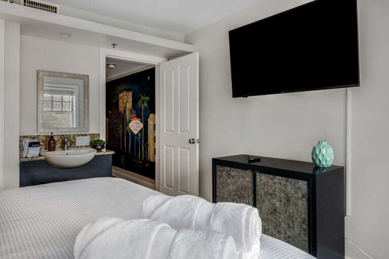 Bedroom One - King Bed w/ Smart TV