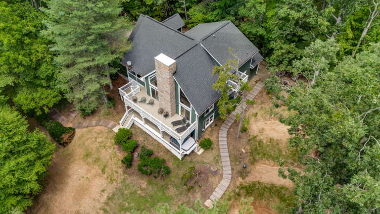 Aerial View of Woodland Dreams