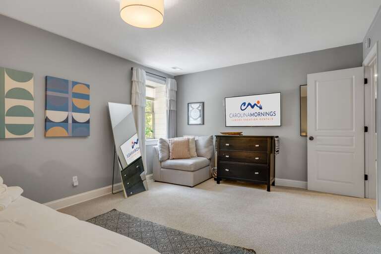 Bedroom Four - King Bed w/ Smart TV