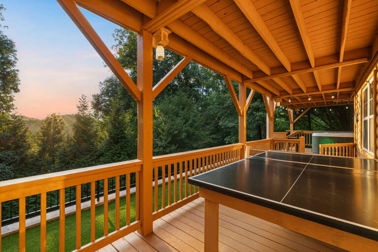 Ping Pong By the Sunset
