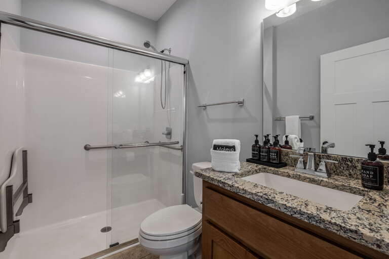 Shared Shower Bath