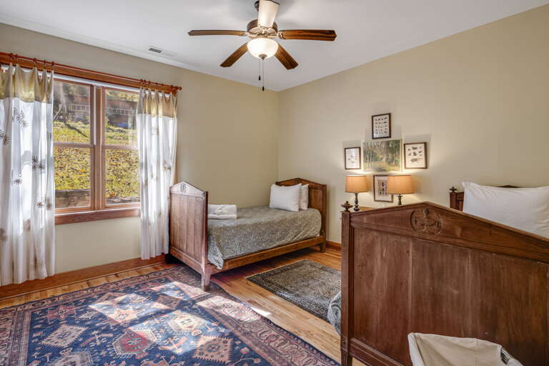 Main Level - Bedroom Two - Two Twin Beds