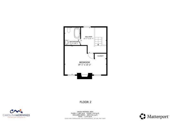 Sugar Creek Cabin Floorplan