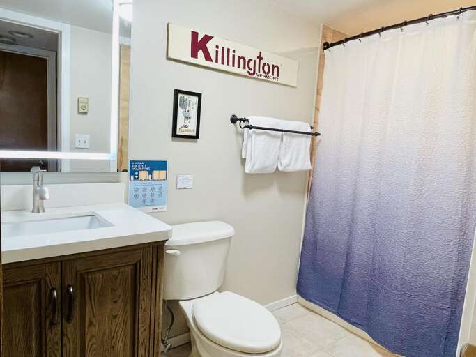 bathroom with shower