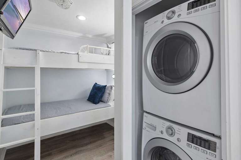 laundry and bunks