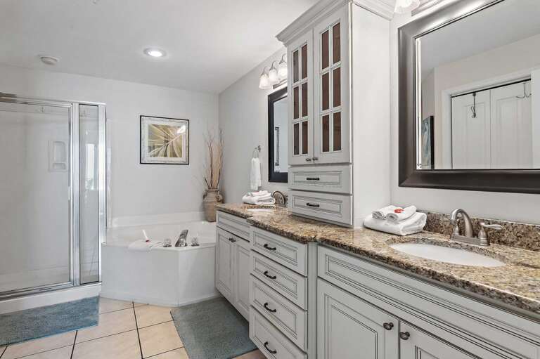 living room at beach retreat 306