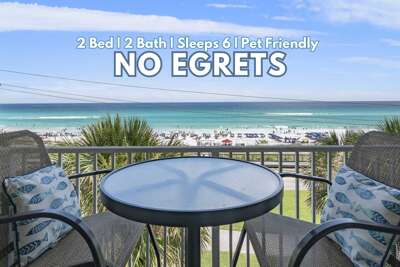 pet friendly property with a gulf view