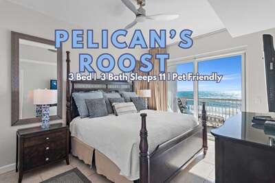 Beach Retreat 411 top floor Beautiful 3 BR