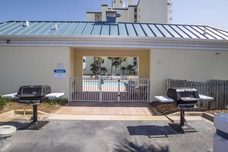 grill area for guest leeward key