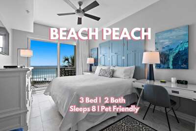 Beach Retreat  309 Beach Peach