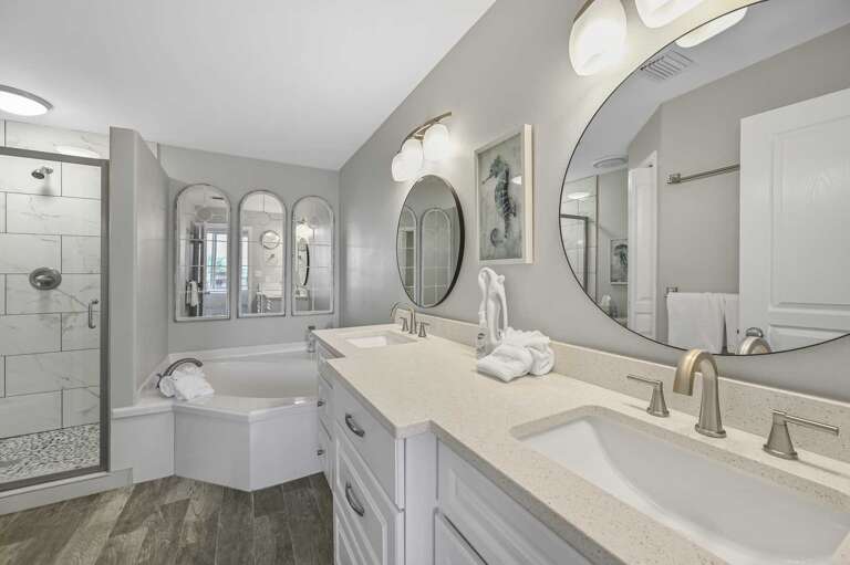 Master bathroom