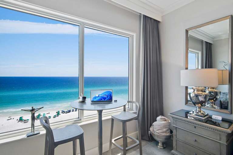 view from master bedroom leeward key 1006