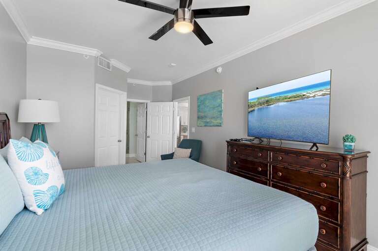 Rest easy in cozy, coastal bedrooms