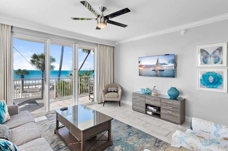 Open-concept living with plenty of natural light