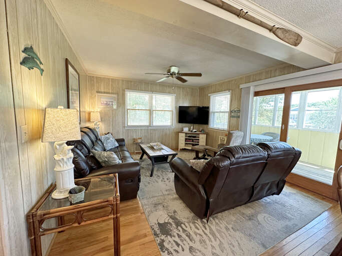 Interior Living Space With Furniture And Windows