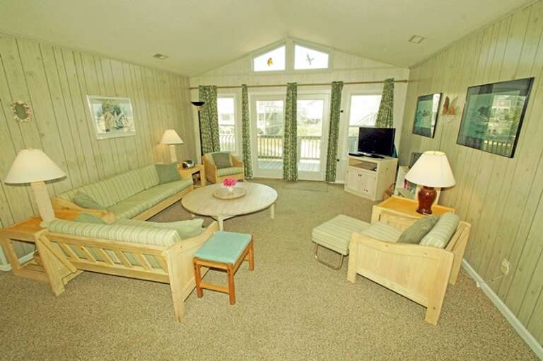 Interior Living Space With Furniture And Television Interior Living Space With Furniture And Television