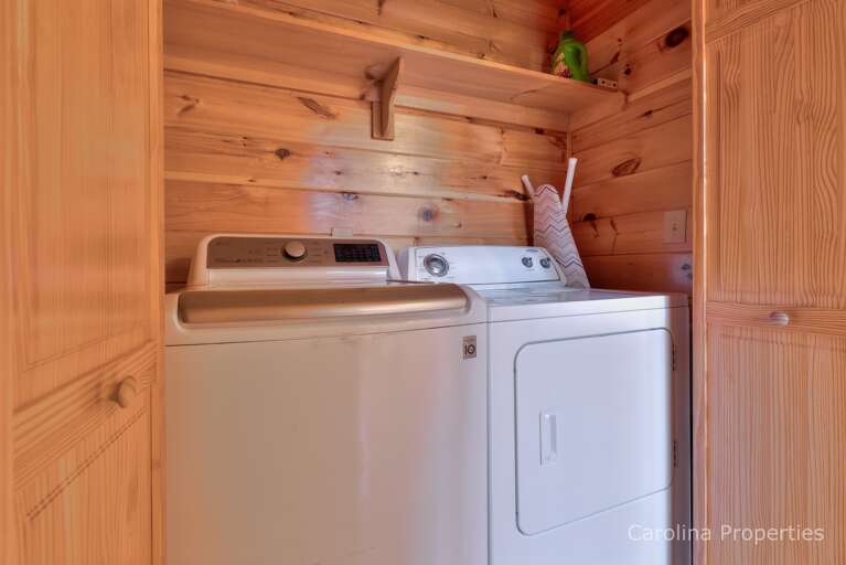 Full size washer and dryer