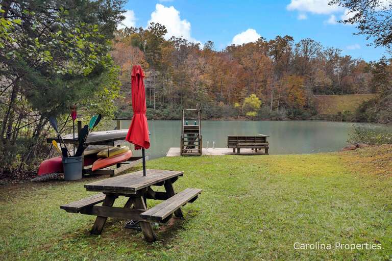 Enjoy a picnic by the lake.
