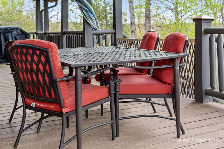 Perfect outside dining space