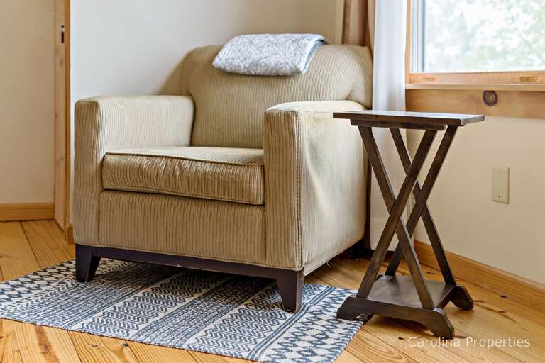 Nice sitting are by the window