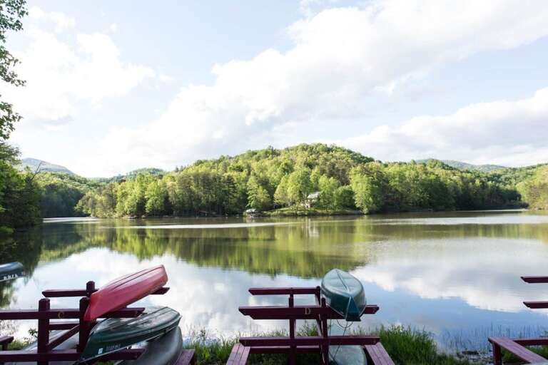 Bring your canoe, kayak, or wakeboard to Mirror Lake. Bring your canoe, kayak, or wakeboard to Mirror Lake.