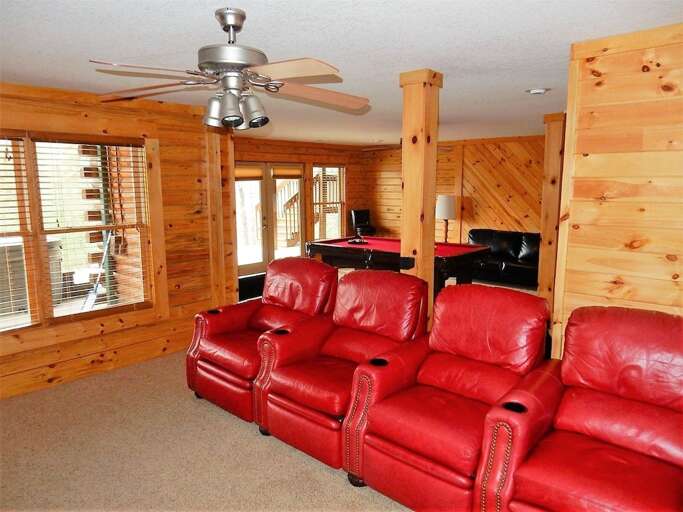 Lower level family room 