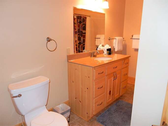 Downstairs full bathroom