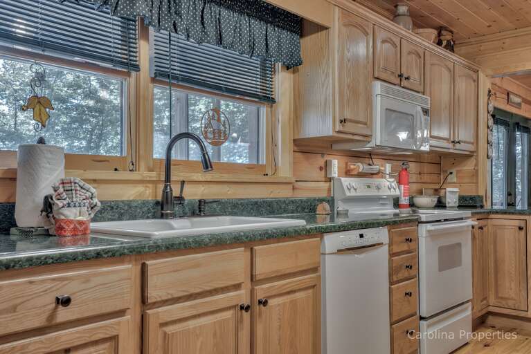 Fully functional kitchen Fully functional kitchen