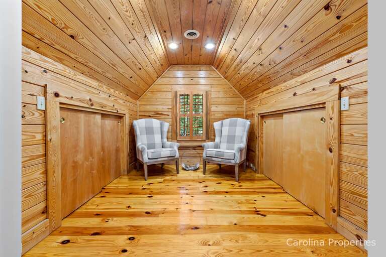 Quiet sitting area in the upper level bedroom