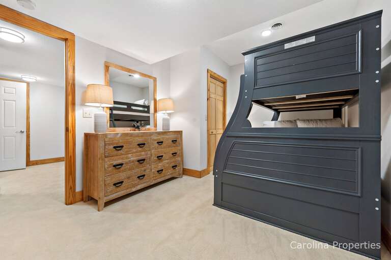 Large dresser and lamps